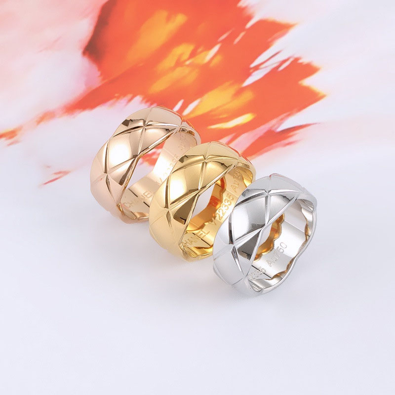 Alloy Diamond Pattern Geometric Ring Distributors