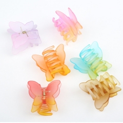 Wholesale Jewelry Butterfly Grip Clip Hair Clip Simple Shark Clip