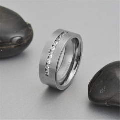 Stainless Steel And Zirconia Titanium Ring Manufacturer