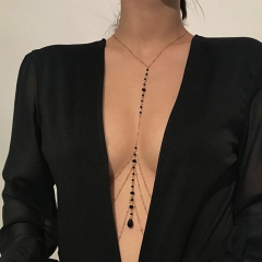 Simple Tassel Sexy Multi-layer Handmade Crystal Body Chain Suppliers
