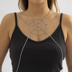 Metal Tassel Punk Spider Web Body Chain Vendors