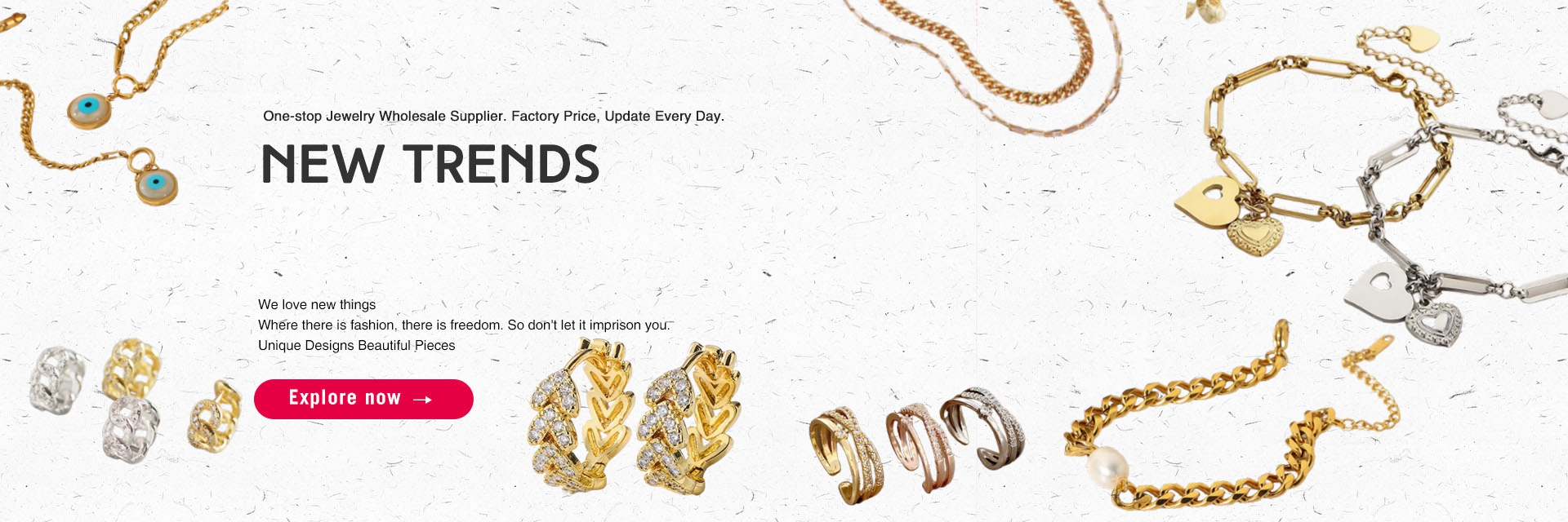 Wholesale Gold Jewelry Vendor and Supplier