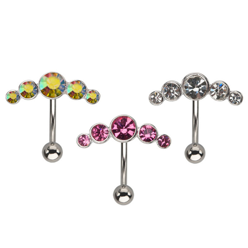 Fashion Piercing 316 Medical Steel Belly Button Studs Suppliers