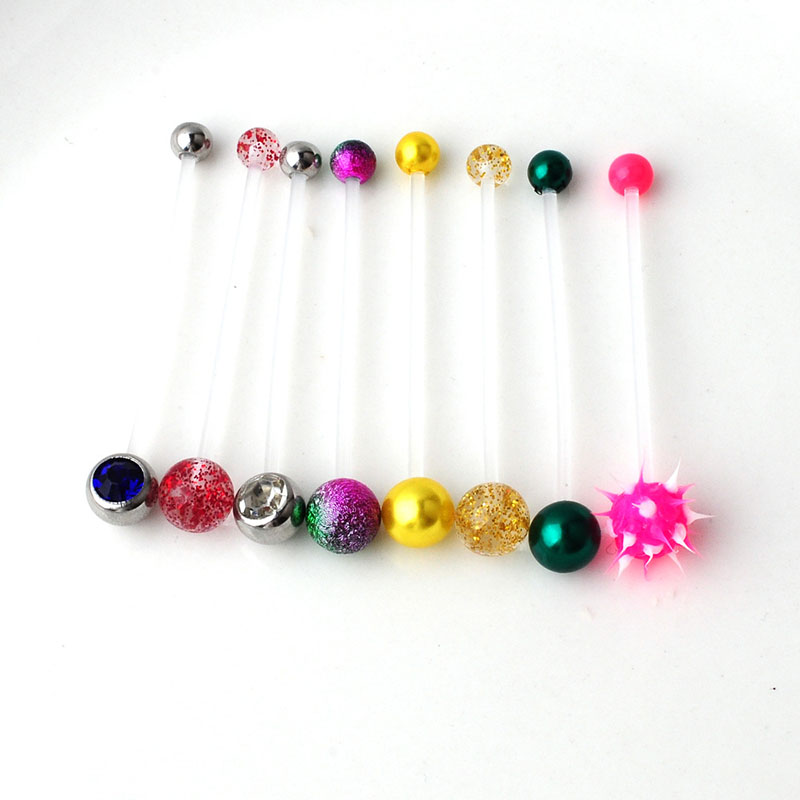 Body Piercing Uv Maternity Set Soft Rod Belly Button Nail Vendors