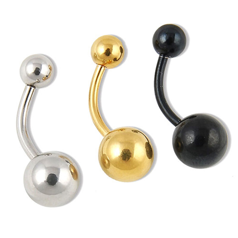 Tri-color Earrings Pierced Body Fashion Belly Button Ring Suppliers