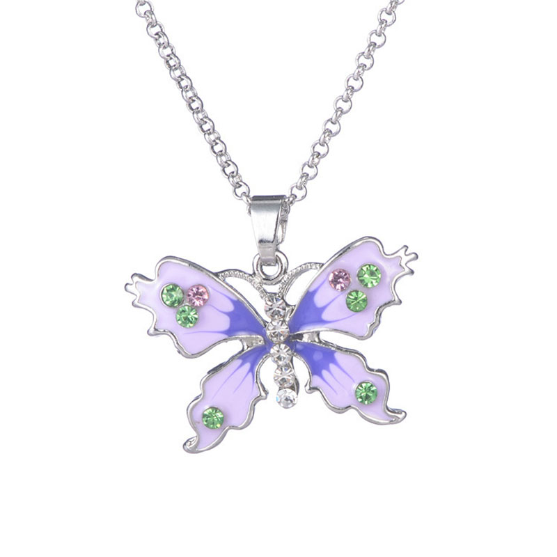 Butterfly Pendant Collarbone Chain Popular Fashion Necklace Vendors