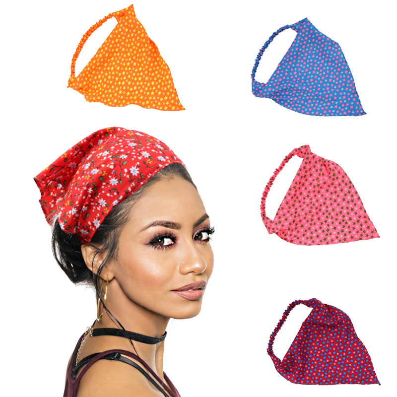 Triangle Towel Beach Sun Protection Riding Pentagram Hair Band Vendors