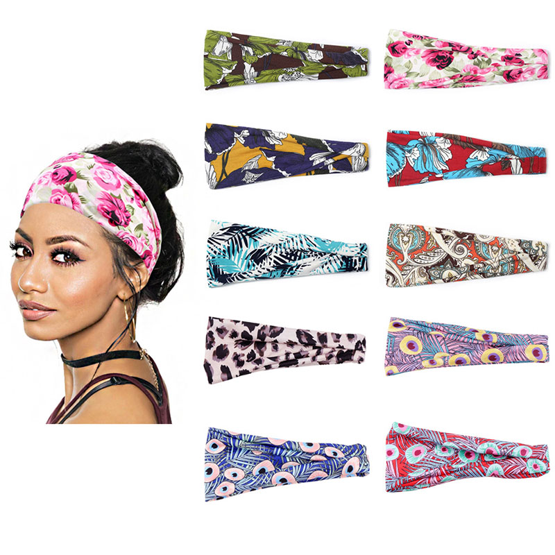 Printed Sport Yoga Broadside Hairband Vendors