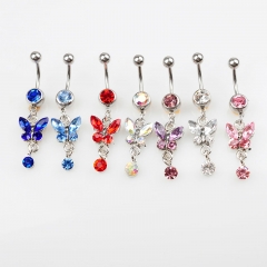 Pierced Butterfly Belly Button Ring Vendors