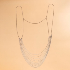 Wholesale Jewelry Simple Fashion Multi-layer Tassel Body Chain Snake Bone Chain