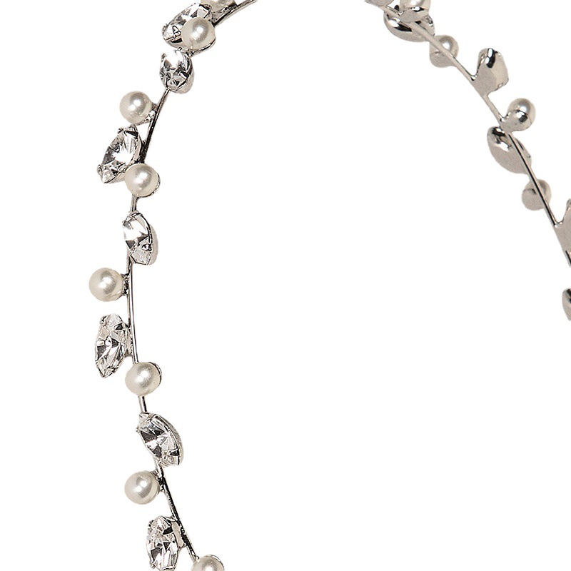 Wholesale Pearl Zircon Hairband