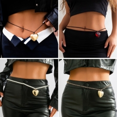Wholesale Love Wax Line Pull Velvet Waist Chain