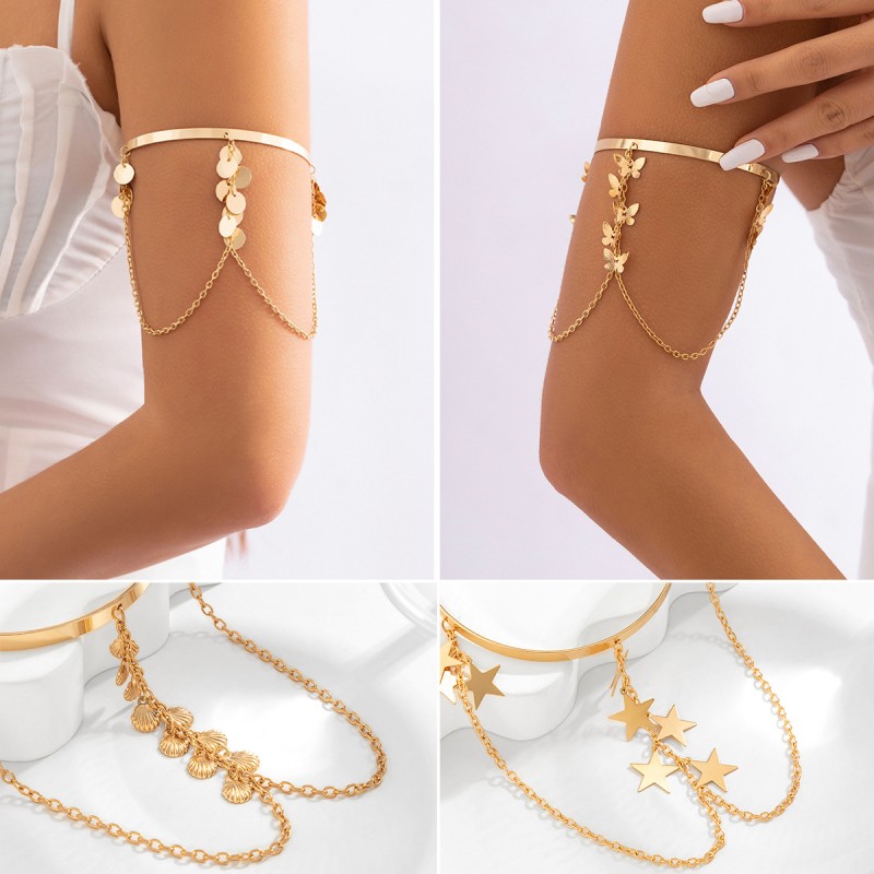 Wholesale Metal Chain Simple Open Arm Chain