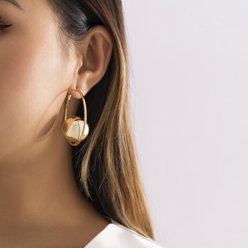 Gold Earrings 2671