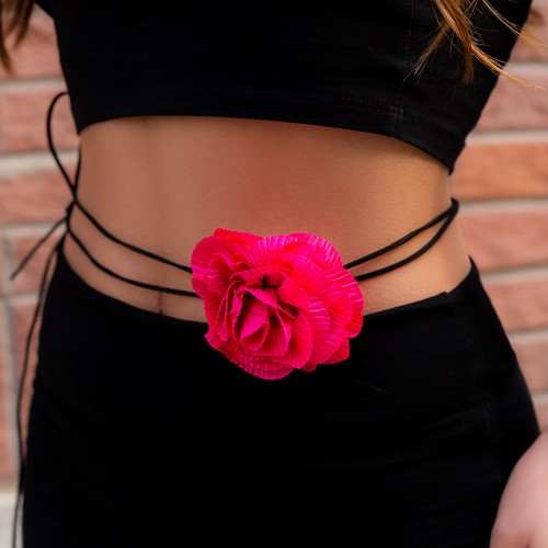 05 Waist Chain Rose Red 1418