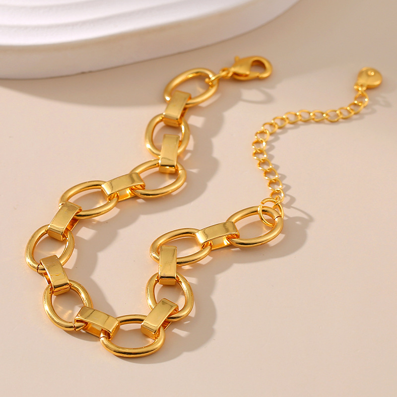 Wholesale 18K Gold Plated Handmade Vintage Bracelet