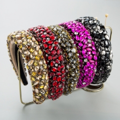 Wholesale Baroque Studded Drill Handmade Head Hoop