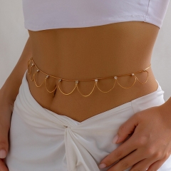 Cadena De Cuerpo De Metal En Forma De U De Cadena Punk Al Por Mayor
