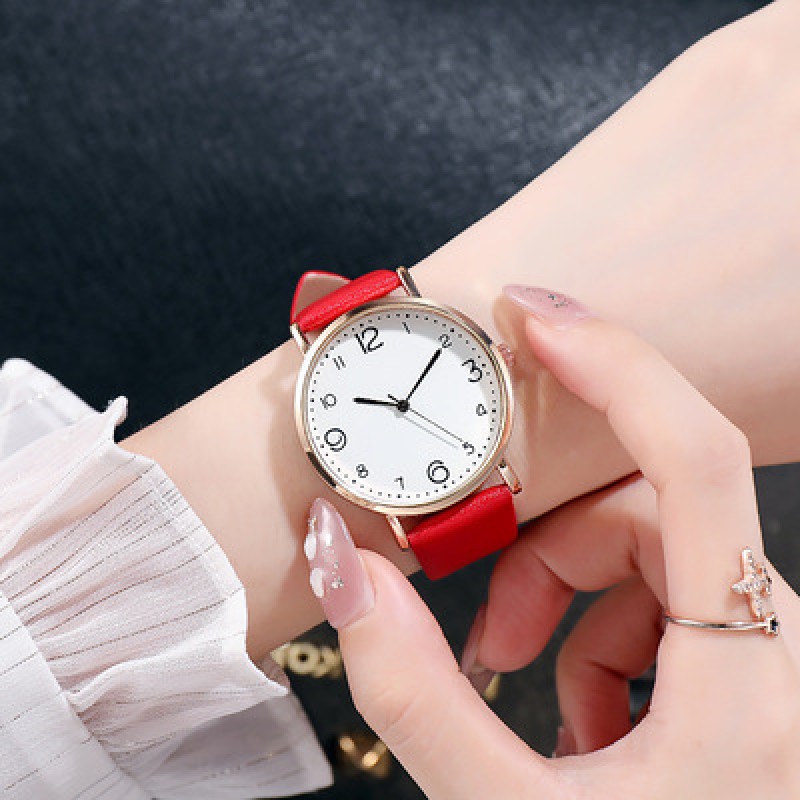 Simple Leather Belt Watch Women Quartz Watch Wholesalers