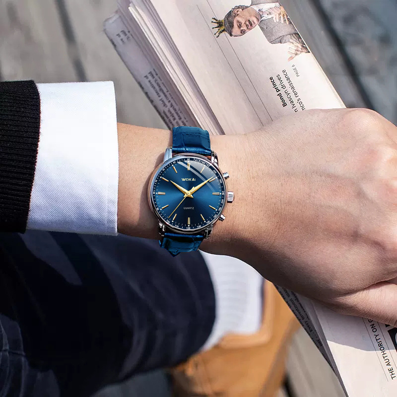 Business Wristwatch Quartz Sports Watch Belt Watch Men's Watch Wholesalers