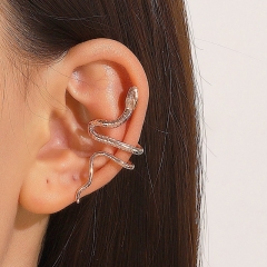Serpentine Ear Bone Clip Female Winding Small Snake Ear Clip Without Ear Hole Earrings Wholesalers