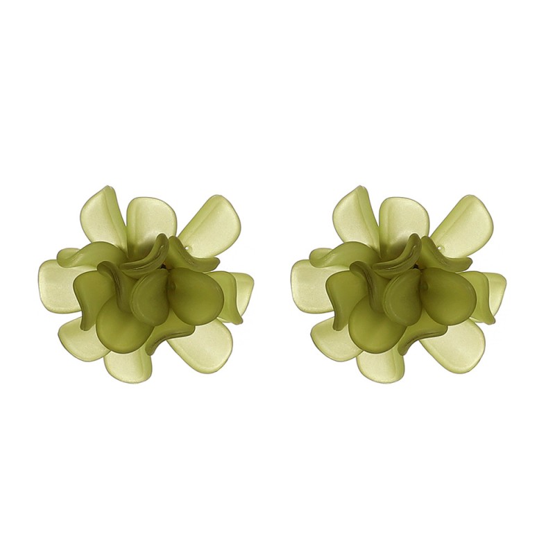 Gardenia Petal Earrings Acrylic Flower Earrings Wholesalers