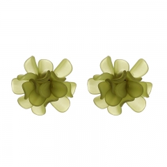Gardenia Petal Earrings Acrylic Flower Earrings Wholesalers