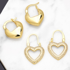 High Sense Heart Earrings Earrings Wholesalers