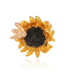 Sunflower Little Bee Brooch Wholesaler