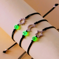 Noctilucent Sun And Moon Hand Woven Bracelet Wholesaler