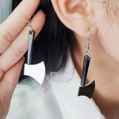Halloween Skull Knife Axe Ten Fingers Buckle Earrings Wholesaler