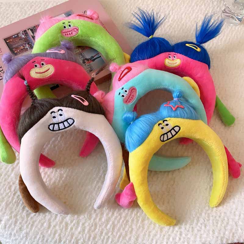 Cartoon Bear Rabbit Thick Sponge Hairband Children Hair Accessories Wholesalers