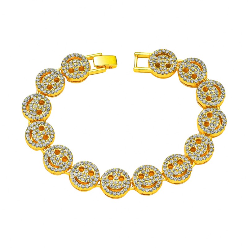 Diamond Smiley Bracelet Wholesalers