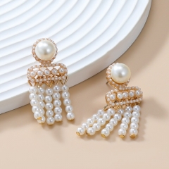 Pearl Tassel Earrings Wholesalers