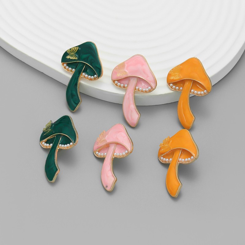 Mushroom Stud Earrings Wholesalers