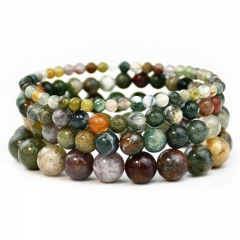 Agate Stone Stacked Beaded Bracelets For Men And Women Wholesalers