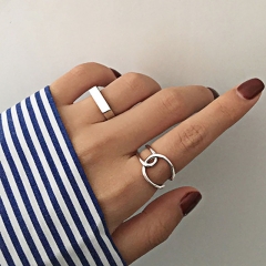 Anillo Ajustable De Apertura Cruzada Mayorista