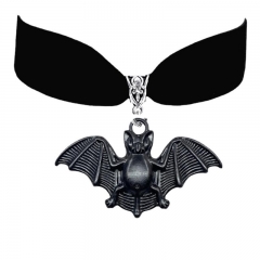 Black Bat Velvet Collar