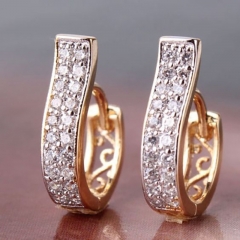Aretes De Círculo De Patrón Hueco Mayorista
