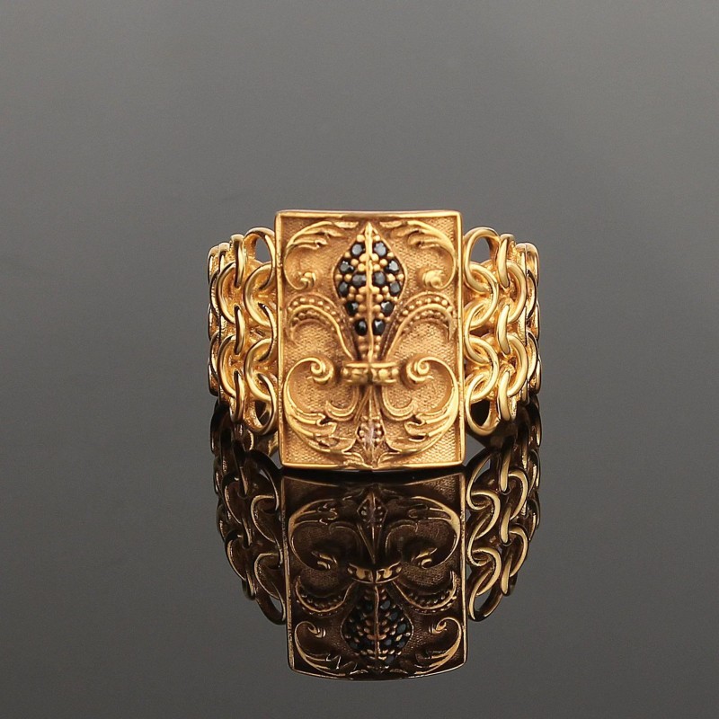 Mayorista De Anillos De Hombre Huecos De Diamantes
