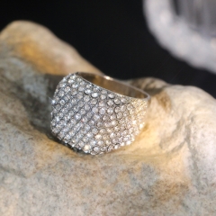 Full Diamond Wide Face Ring Wholesalers
