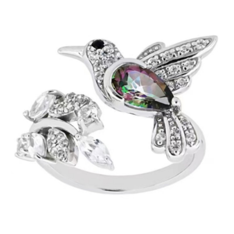 Zircon Hummingbird Opening Ring Wholesalers