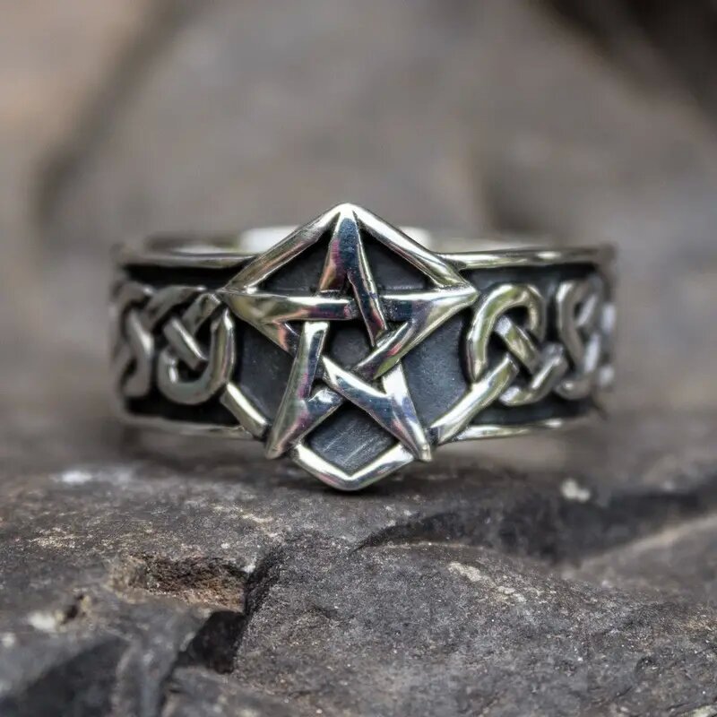 Five-pointed Star Men's Ring Wholesalers