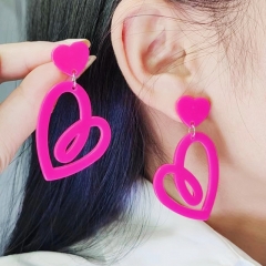 Heart-shaped Hollow Earrings Wholesalers