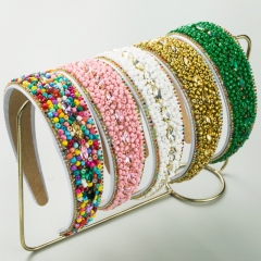 Mayorista De Diadema De Cuentas De Color De Ala Ancha
