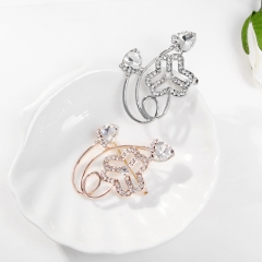 Broche De Flores De Diamantes Al Por Mayor