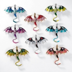 Diamond-encrusted Cartoon Dragon Shape Brooch Wholesalers