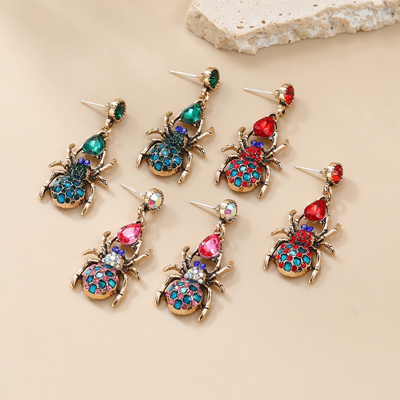 Diamond Spider Earrings Wholesalers