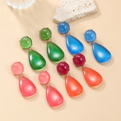 Round Water Drop Earrings Wholesalers