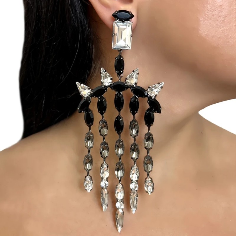 Diamond Tassel Earrings Wholesalers